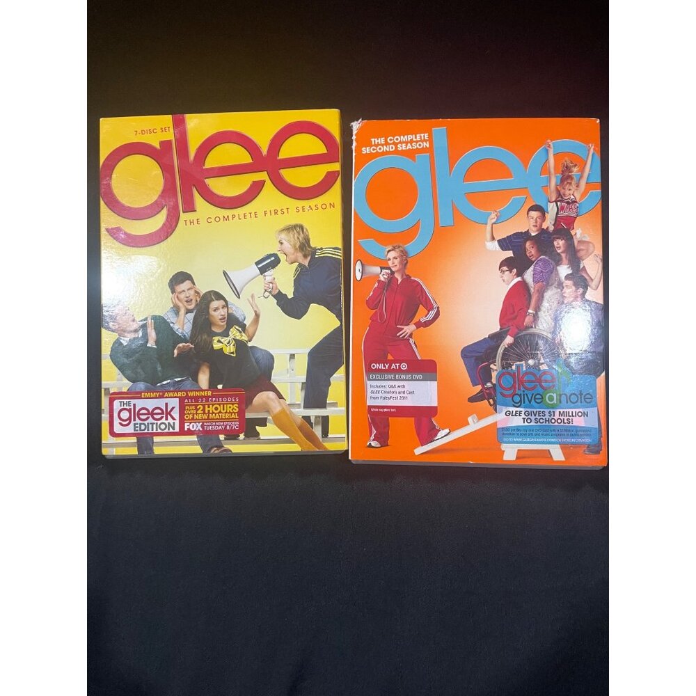 Glee DVD Season 1 And Season 2 Complete Sets Pre-owned